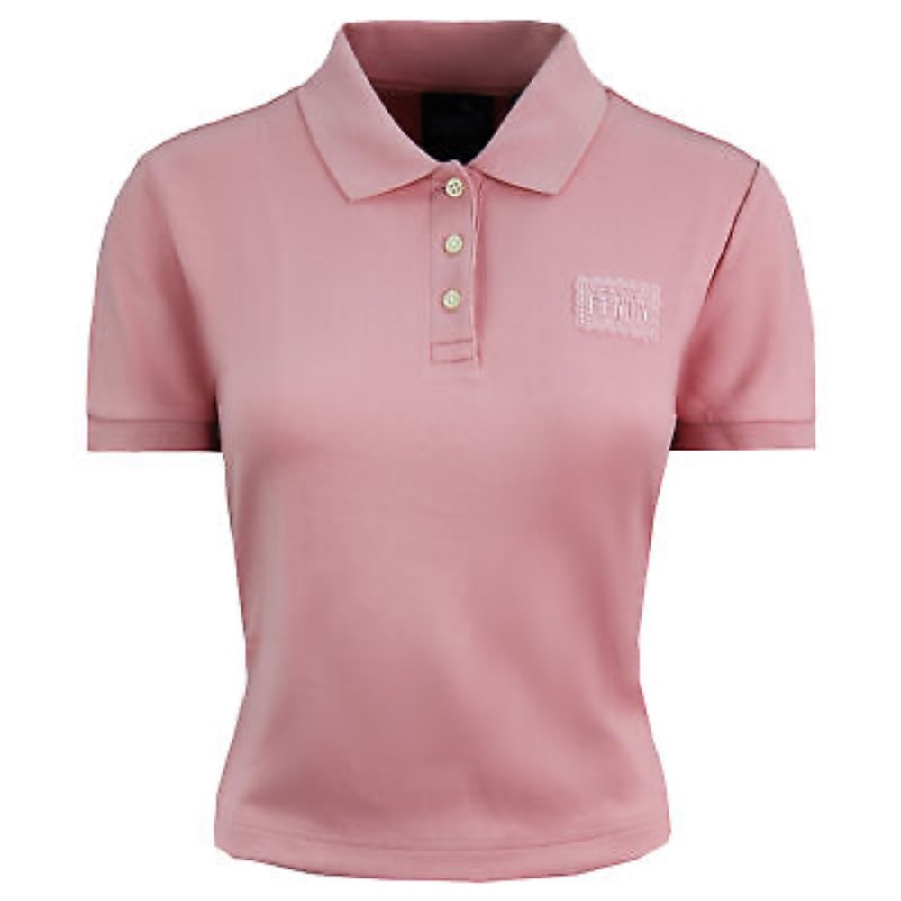 Puma X Rihanna Fenty Pink Cropped Polo